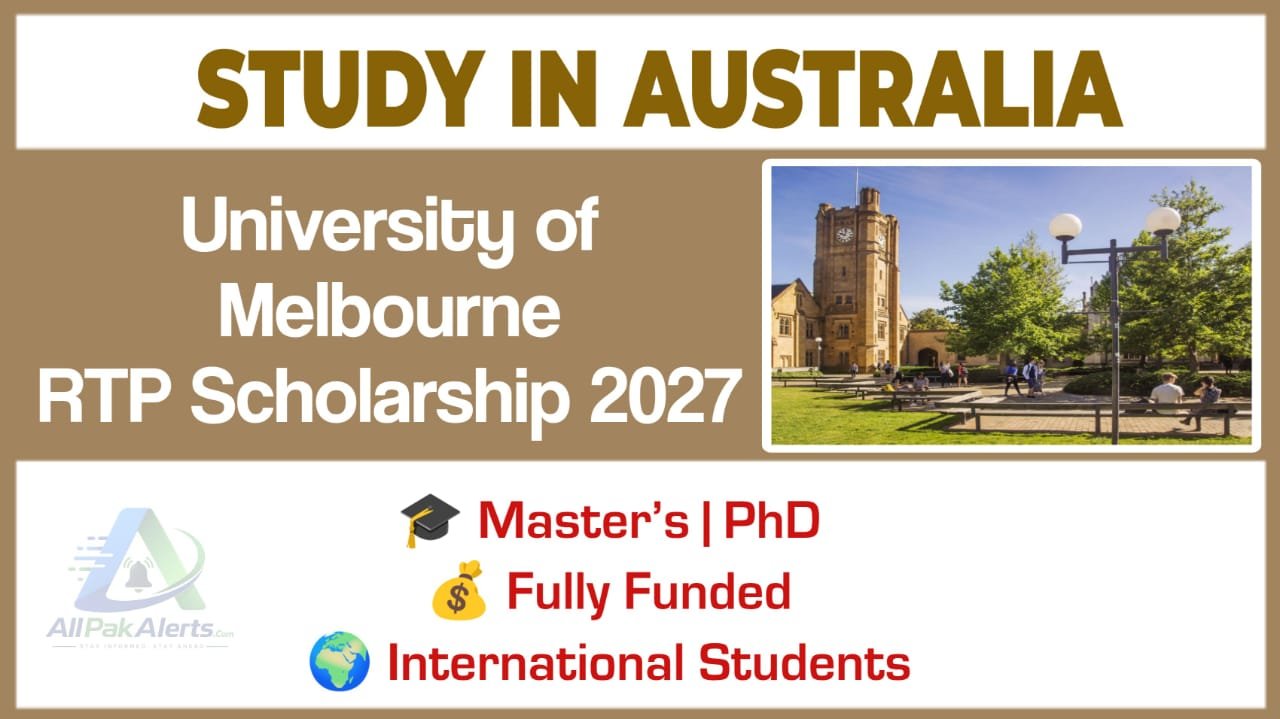 University of Melbourne RTP Scholarship