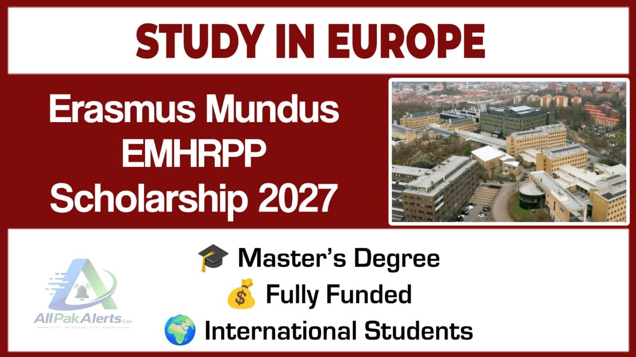 Erasmus Mundus EMHRPP Scholarship