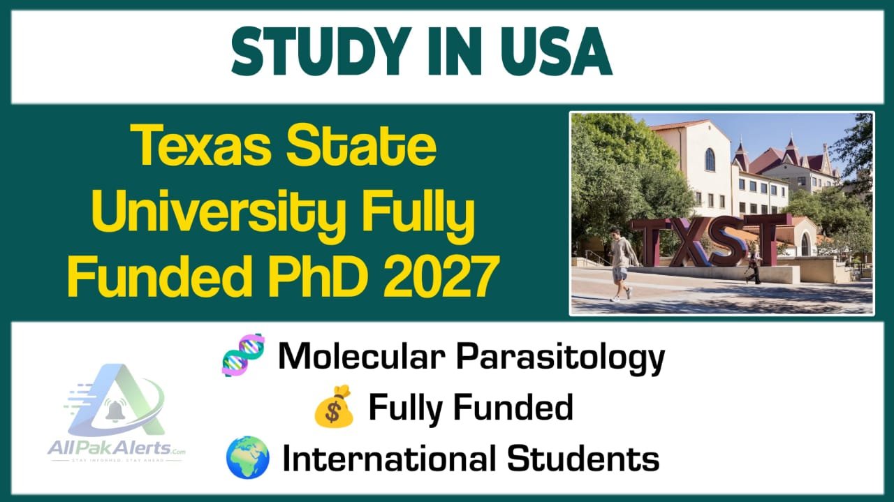 Fully Funded PhD in Molecular Parasitology