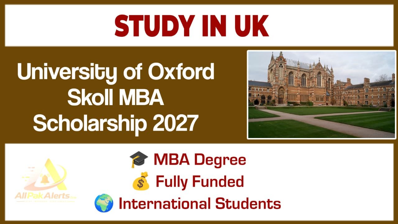 Skoll MBA Scholarship in the UK