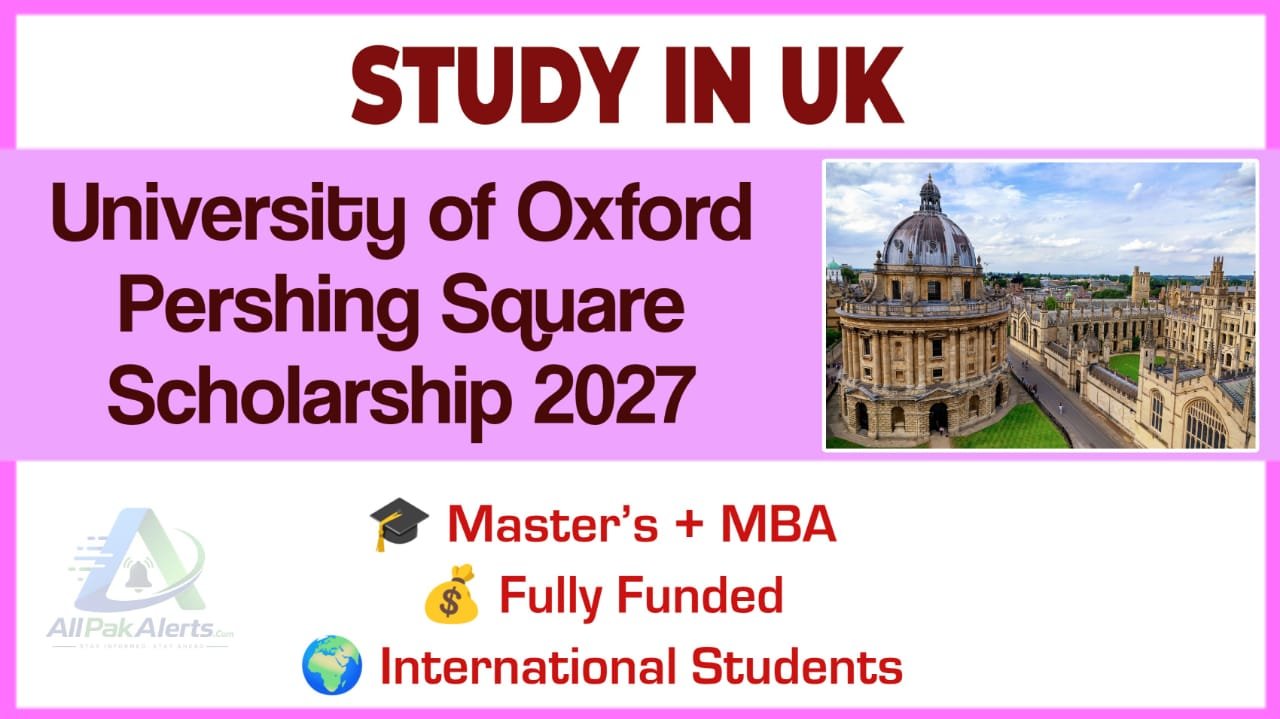 Oxford Pershing Square Scholarship